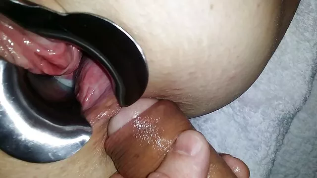 FakeAgentUK-Massiver Cumshot alte reife geile frauen klebt die Augen zu